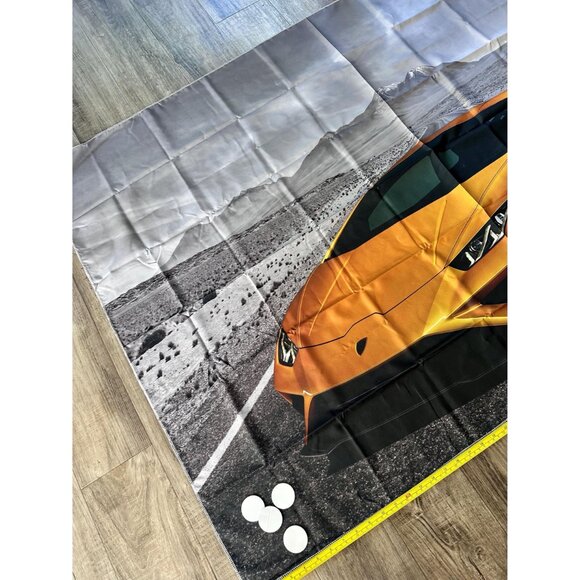 Lamborghini Tapestry for bedroom, dorm, or party decor. Ships fast! - Picture 3 of 10